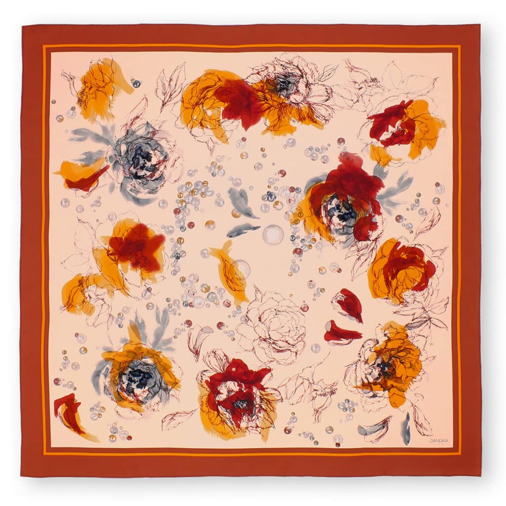 Lot De 6 Carrés De Soie Pongé 05 Naturel 55x55 Cm - Idéal Pour La Peinture Et La Couture